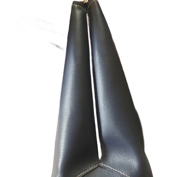 Kate Spade Navy Blue Leather Laptop Bag - Picture 7 of 14